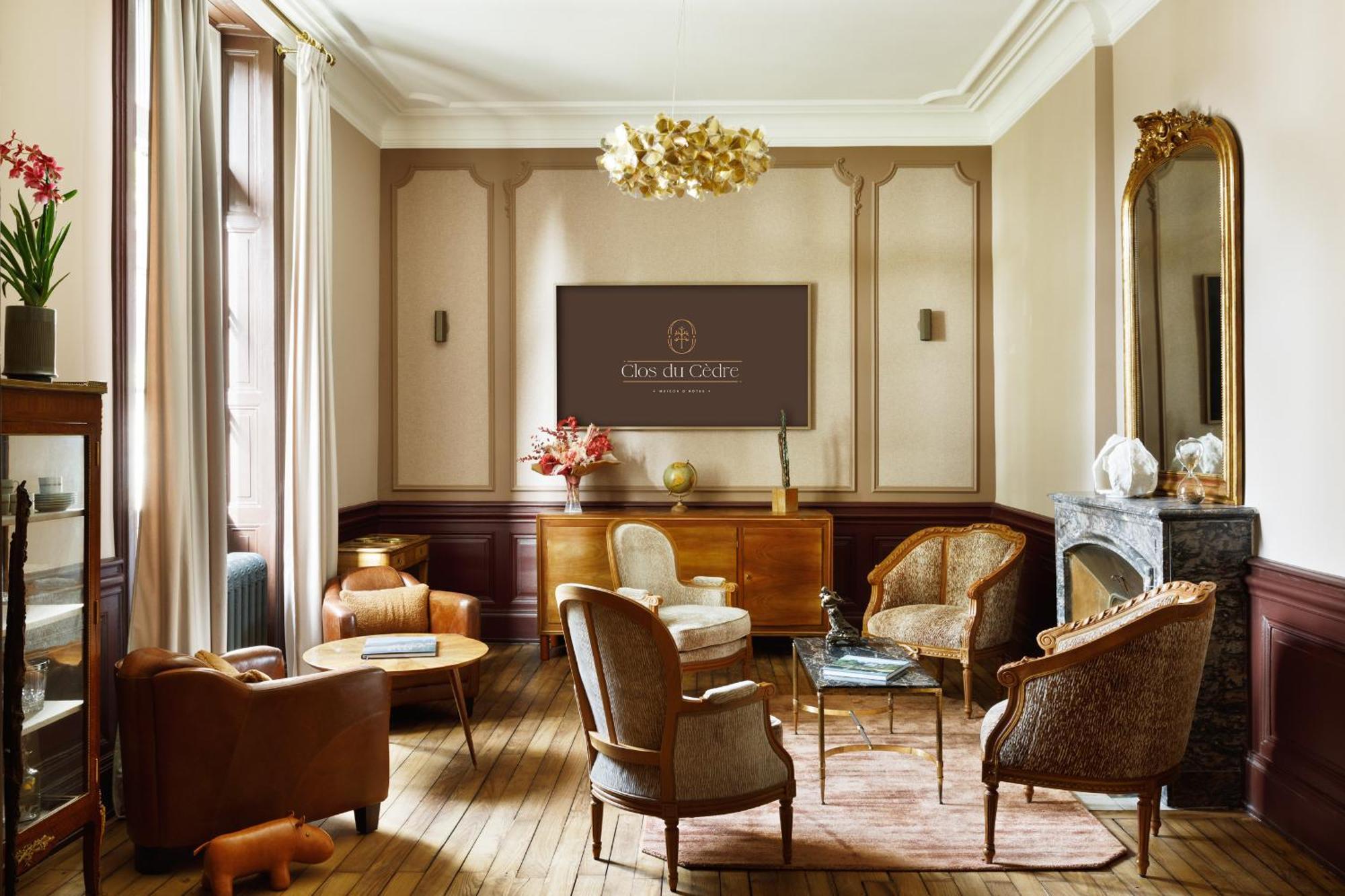 Clos Du Cedre - Chambres D'Hotes D'Exception, Luxury B&B A Dinan Dış mekan fotoğraf